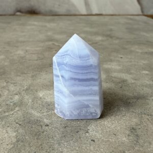Blå Bandagat/Blue Lace Agate, torn (B)