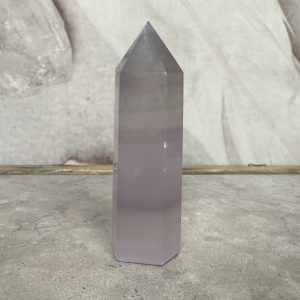 Lavendel fluorit, torn (E) liten nagg