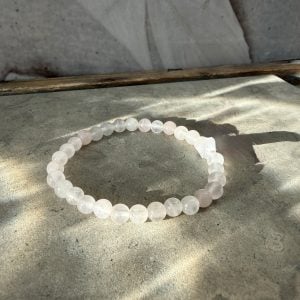 Rosenkvarts, armband 6 mm