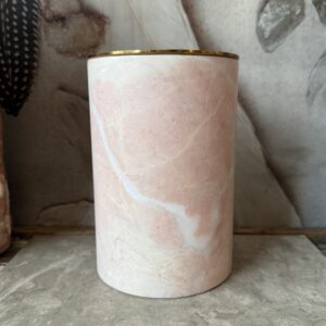 Vas / Wine Coler Marmor, Rosa