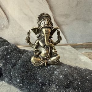 Ganesha i mässing, vägens öppnare och visdomens beskyddare