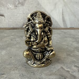 Ganesha i mässing, vägens öppnare och visdomens beskyddare