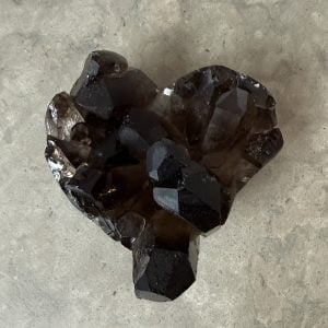 Rökkvartskluster, hjärta (A)