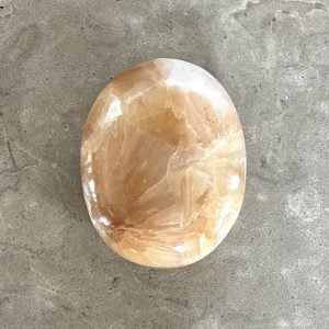 Skolecit med stilbit, palmstone (A)