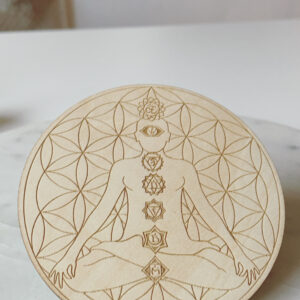 Träplatta, chakra