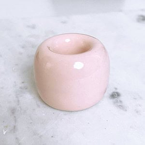 Klotställ rosa, porslin