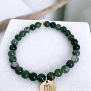 Zodiac armband: Jungfrun - Mossagat