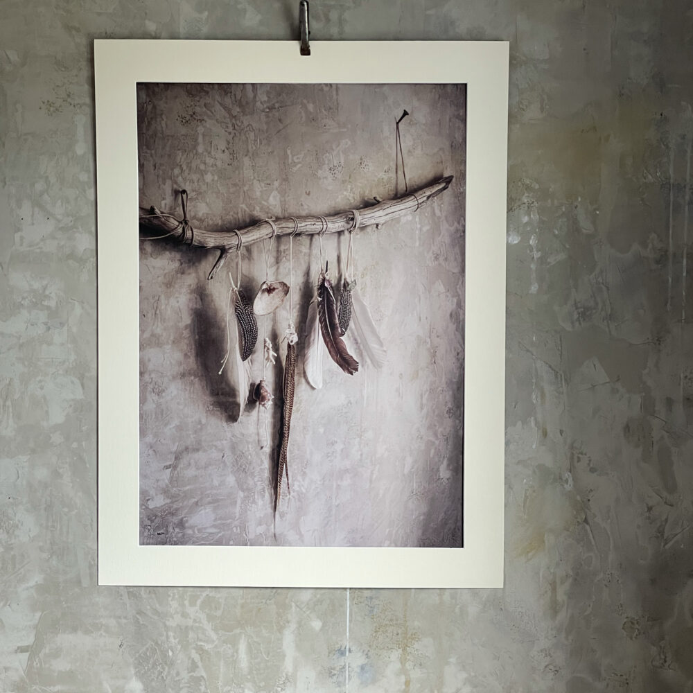 The Power of Feathers, poster 50×70 cm The Power of Feathers, poster 50x70 cm