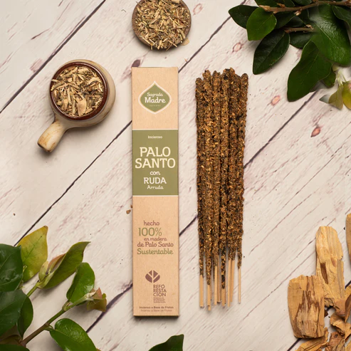 Palo Santo & Vinruta rökelsepinnar, Sagrada Madre