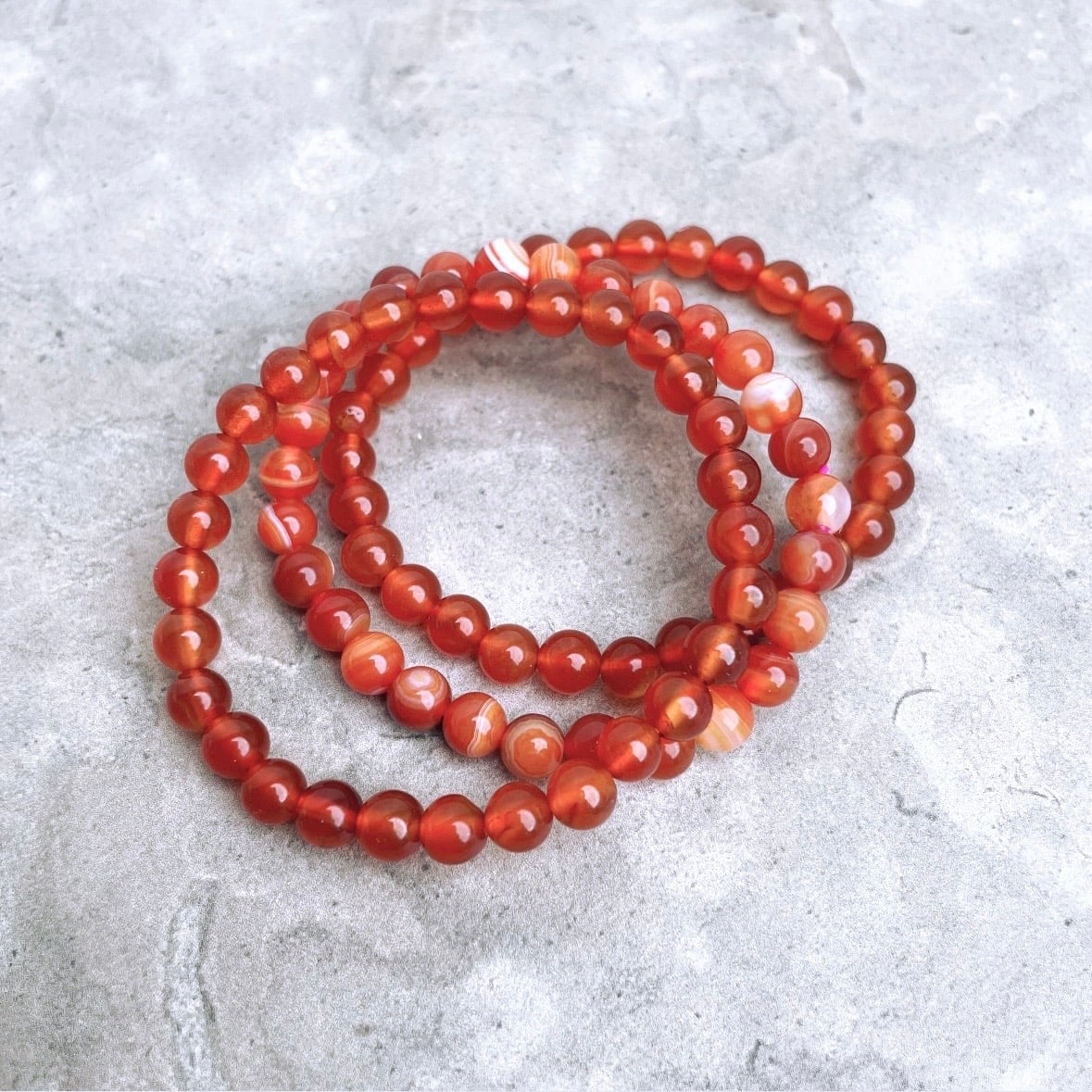 Karneolarmband