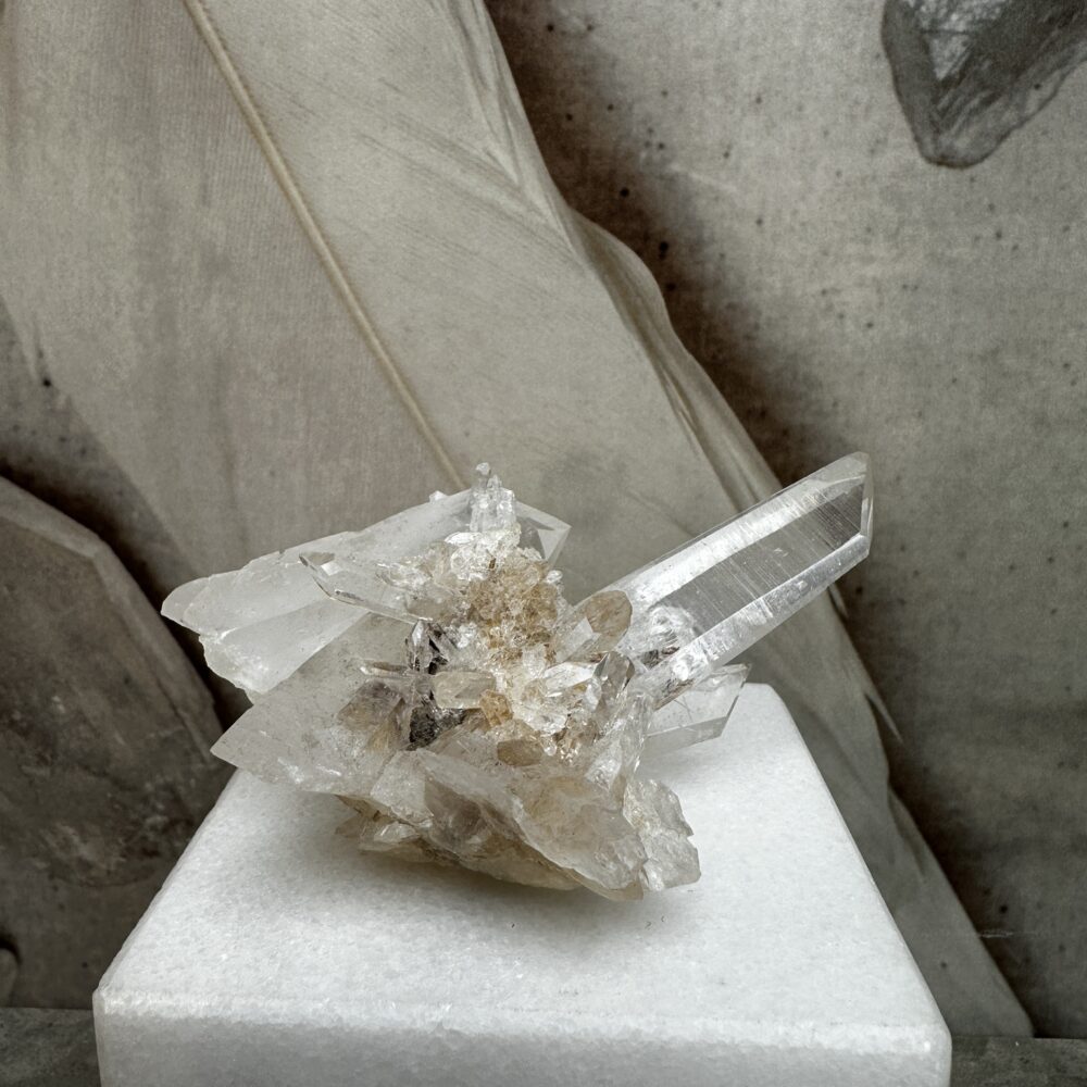 Colombian quartz, kluster (B) Colombian quartz, kluster (B)