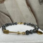 Labradorit "Arrow", armband från Bohemian Royalties