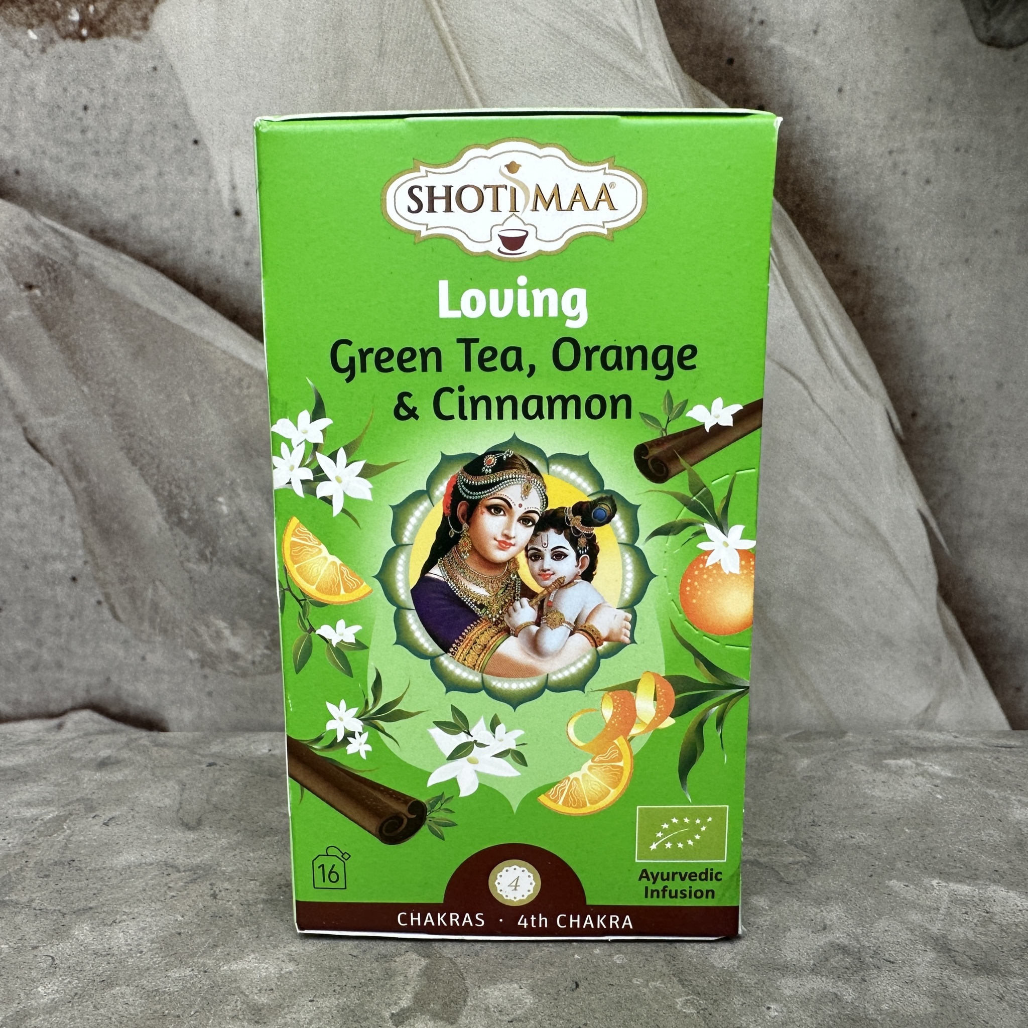 Grönt Te, Apelsin & Kanel, Organic Herbal Tea Shoti Maa