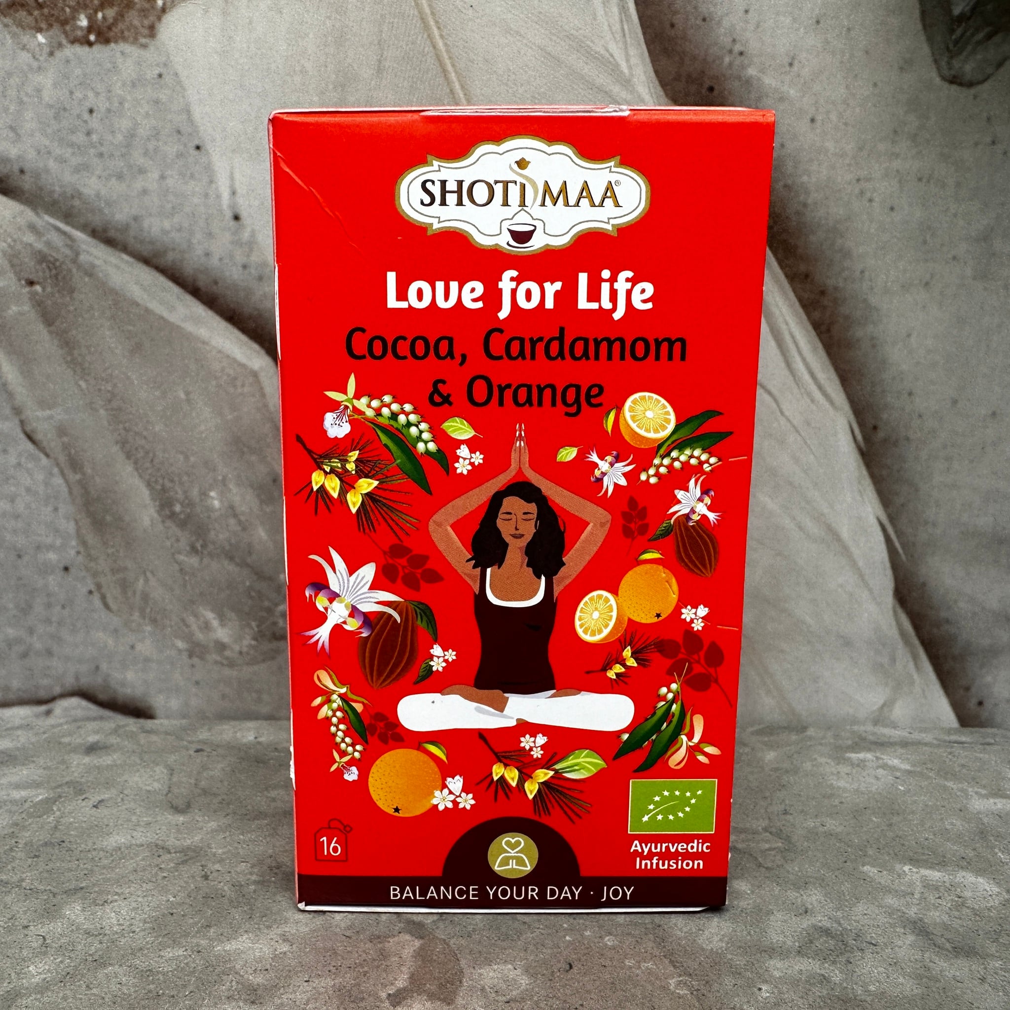 Love for Life - Kakao, Kardemumma & Apelsin, Organic Herbal Tea Shoti Maa
