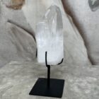 Lemurian Quartz, rå spets på ställning (B)