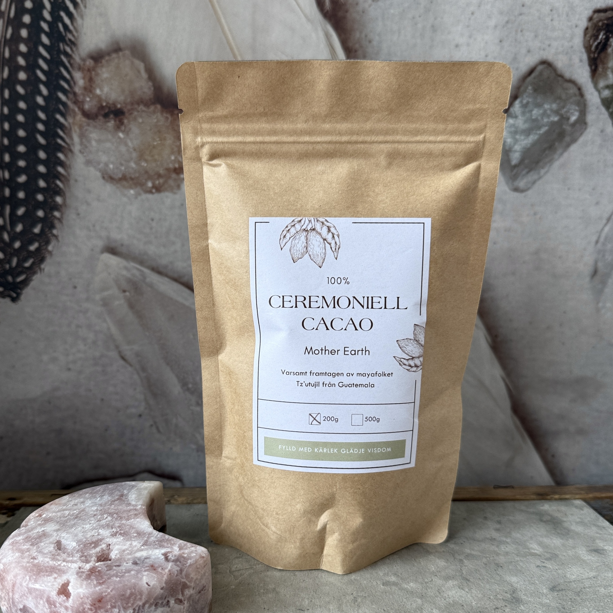 Cacao / Ceremoniell Kakao - Mother Earth, 200 g