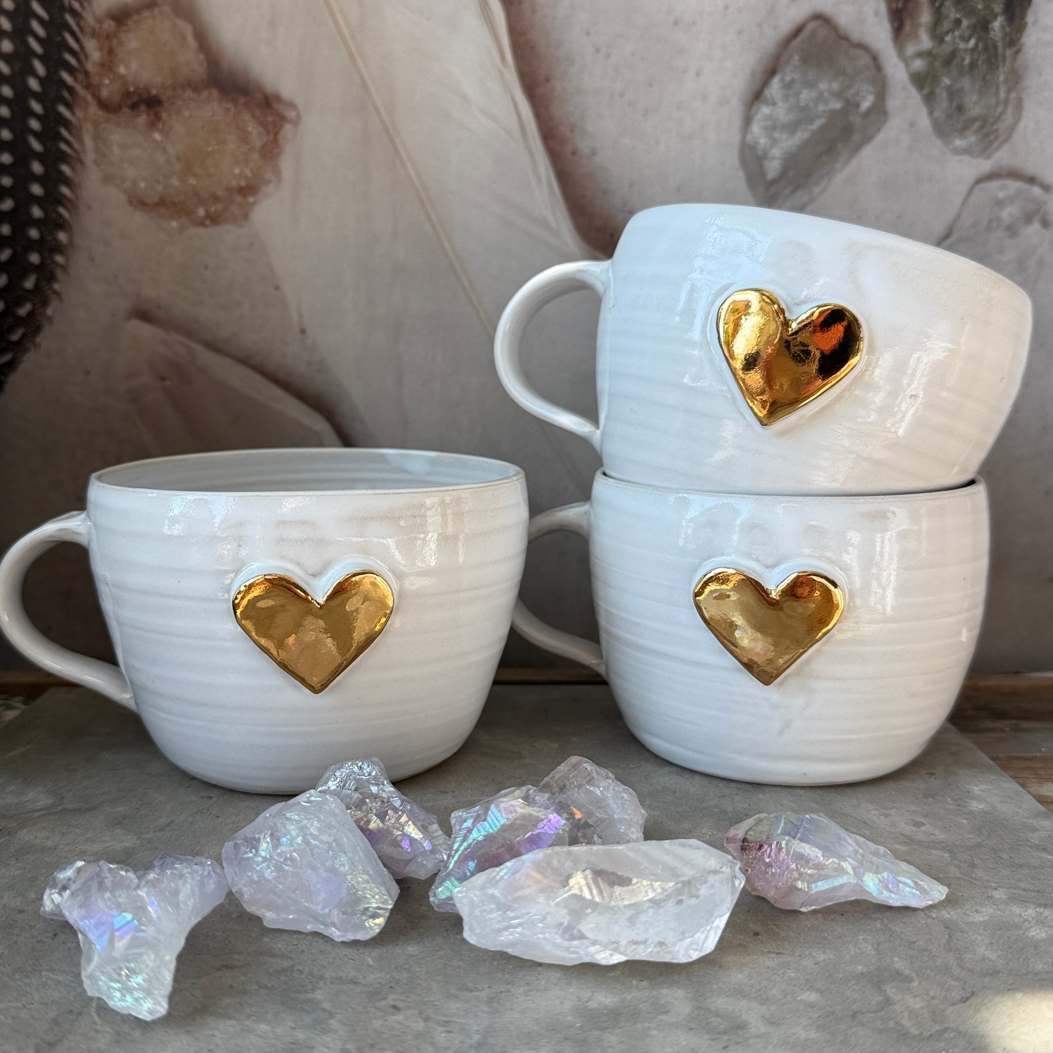Temugg Golden Heart, vit