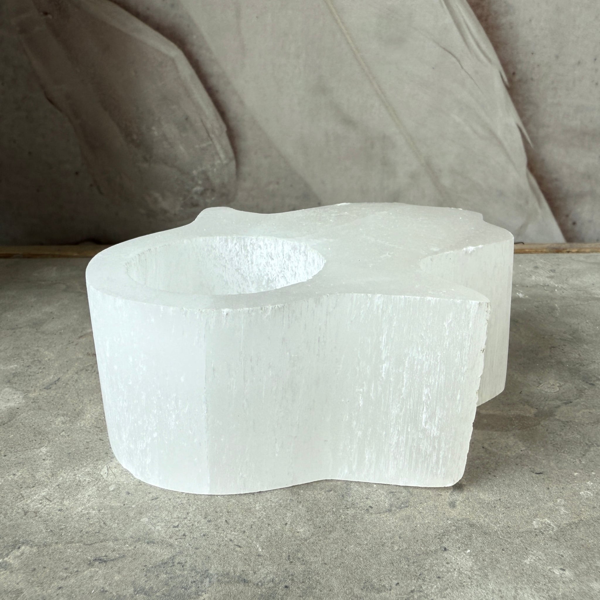 Selenit, lykta Fatimas hand