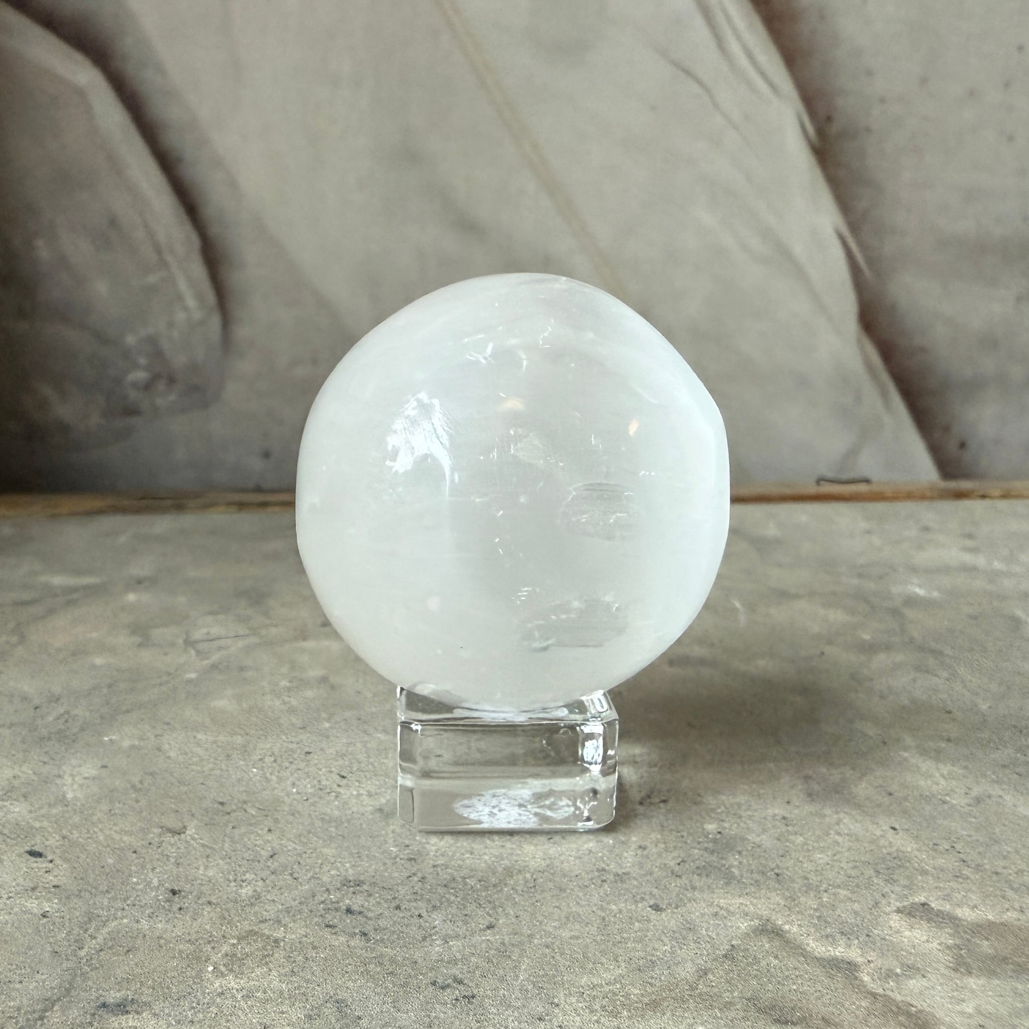 Selenit, klot 3,5-4 cm